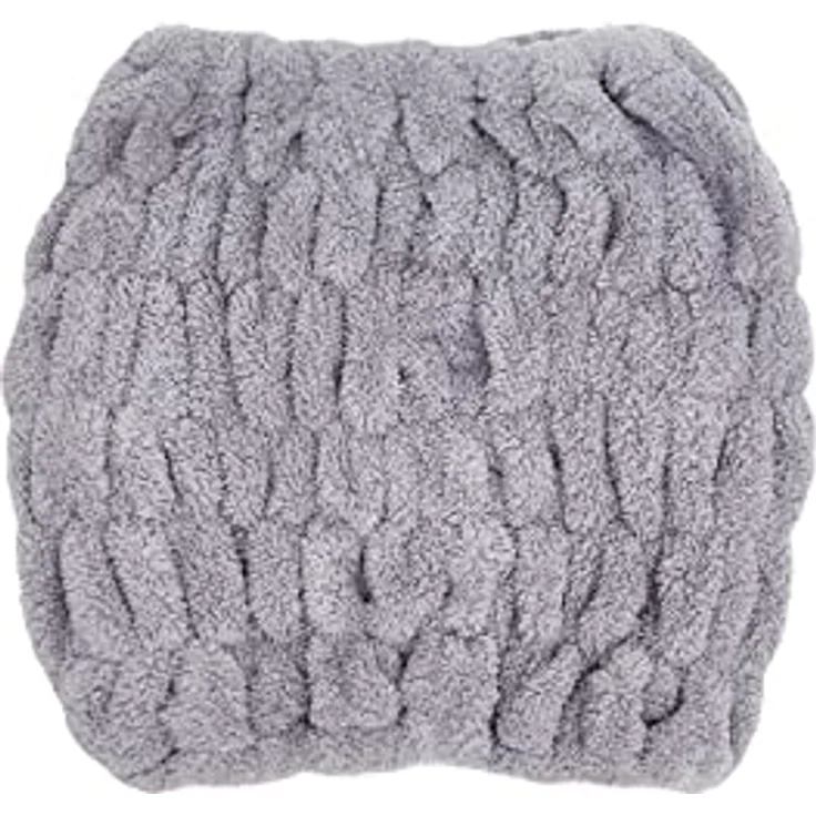Haarband Damen Stirnband Sport Yoga Bad Dusche Spa Elastische Haarbänder für Make-up Gesichtswäsche Haarschutzband Haartuch Haar Handtuch Mikrofaser Waschbar Universalgröße (Grau) – Bild 1