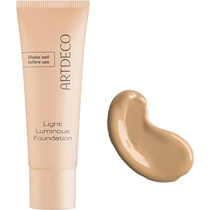 ARTDECO Light Luminous Foundation - leichte flüssige Foundation mit natürlichem Finish und Blaulicht-Schutz - 1 x 25 ml