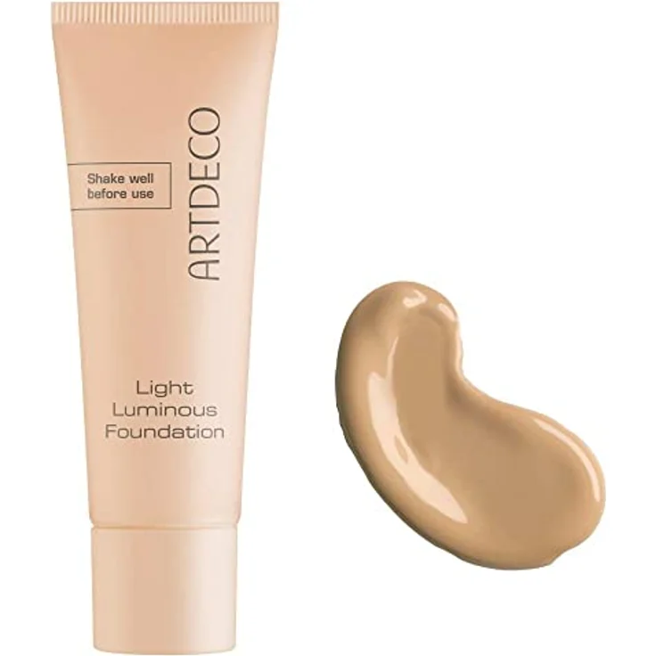 ARTDECO Light Luminous Foundation - leichte flüssige Foundation mit natürlichem Finish und Blaulicht-Schutz - 1 x 25 ml – Bild 1