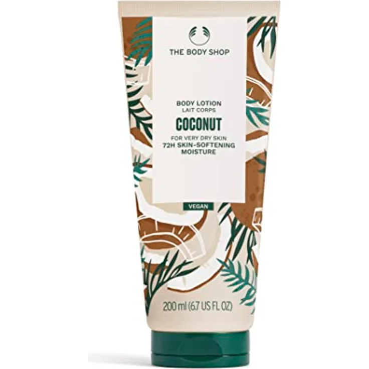 The Body Shop Coconut Body Milk, unisex Körpermilch für feuchtigkeitsspendende Pflege, 250 ml