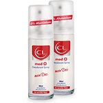 CL 2x medcare+ Deodorant Spray für sensible Haut - 20 ml Deo Spray ohne Aluminium & Zink bietet aktiven Schutz & sanfte Pflege - Deo Herren & Damen - Deodorant Männer & Frauen
