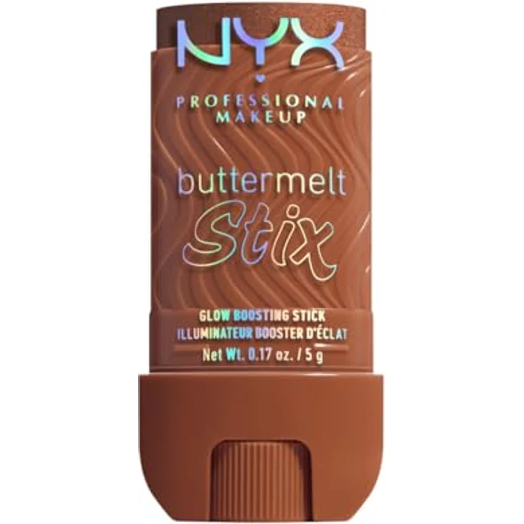 NYX PROFESSIONAL MAKEUP Buttermelt Stix Glow Boosting Highlighter, samtig-weiche Textur, bis zu 8 Stunden Halt, 14 Kunstfarben erhältlich – Bild 1
