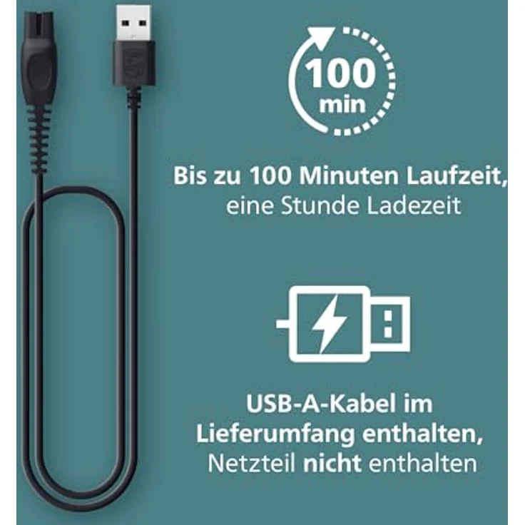 Philips Series 5000 BG5480/15, Trimmer für Herren mit ergonomischer Form, wasserfest und USB-Schnellladung – Bild 8