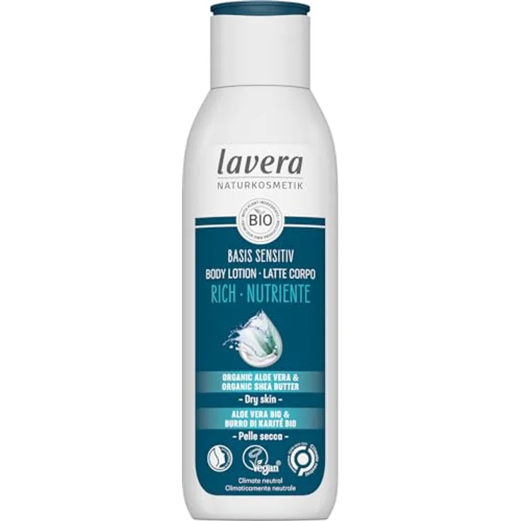 lavera Basis Sensitiv Reichaltig Body Milk 250 ml