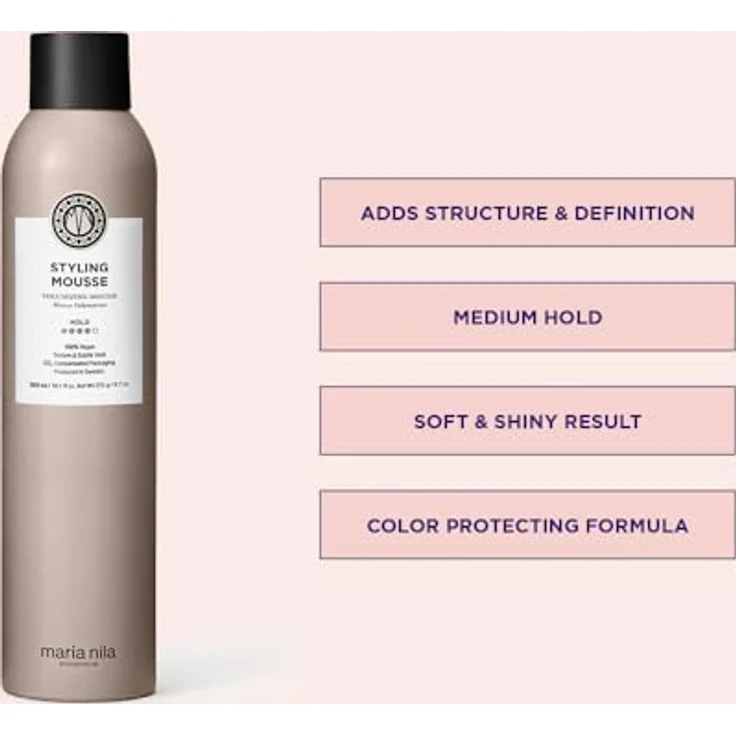 Maria Nila Style & Finish Styling Mousse Hold 4/5 300 ml – Bild 3