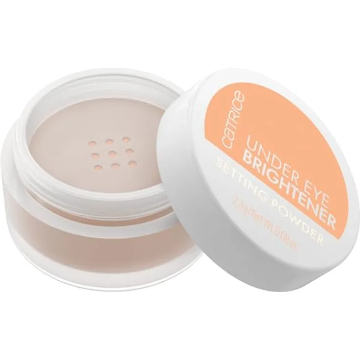 Catrice Under Eye Brightener Puder 2,3 g, losem Puder in Warm Nude zur Kaschierung dunkler Schatten und Fixierung des Augen-Make-ups