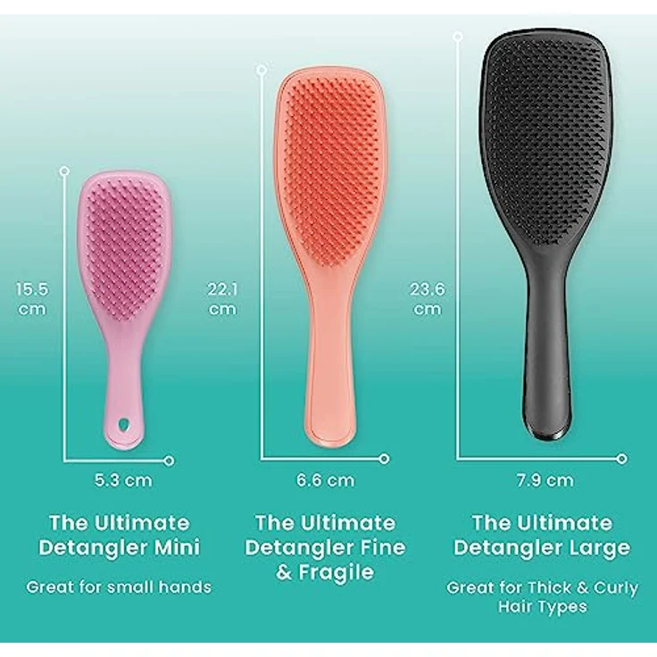 Tangle Teezer Wet Detangling Fine & Fragile Haarbürste Standard Pink Whisper – Bild 7
