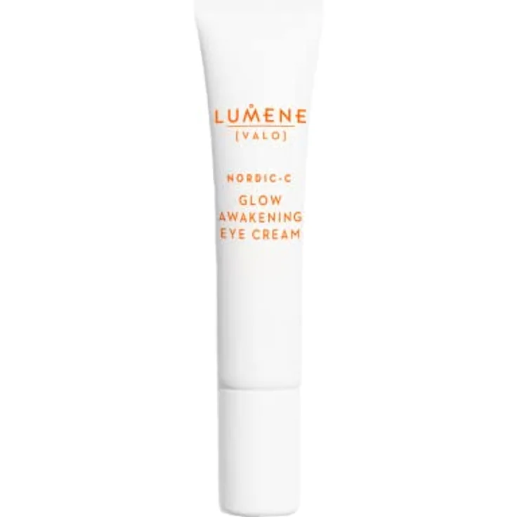 LUMENE Nordic-C [Valo] Vitamin C Glow Awakening Augencreme mit Hyaluronsäure, Ohne Parfüm, Vegan 15 ml