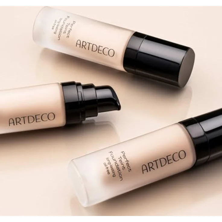 Artdeco Perfect Teint Foundation - langanhaltende, ölfreie Foundation mit Hyaluronsäure und mittlerer bis starker Deckkraft - 20 ml – Bild 5