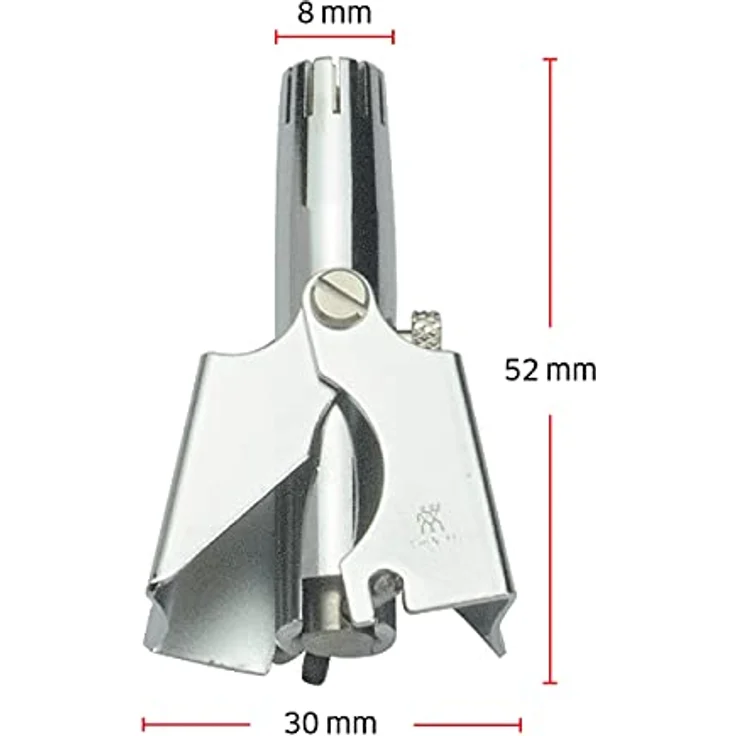 ZWILLING TWIN® CLASSIC Haarschneidemaschine für Nase und Ohren, Präzisionsinstrument aus rostfreiem, geschmiedetem Edelstahl mit integriertem Reinigungspinsel – Bild 3