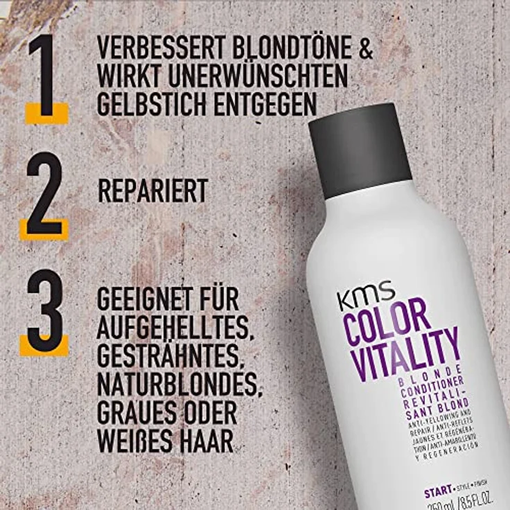 Kms Color Vitality Blonde Conditioner 250 ml – Bild 3