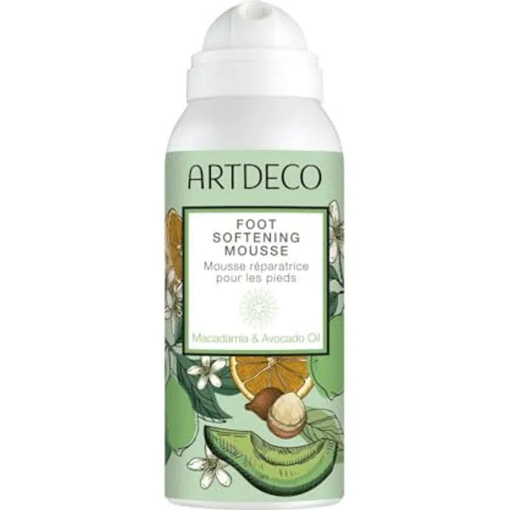 ARTDECO Foot Softening Mousse - Regenerierendes Fußpflege-Mousse mit fruchtig-frischem Duft - 1 x 100 ml
