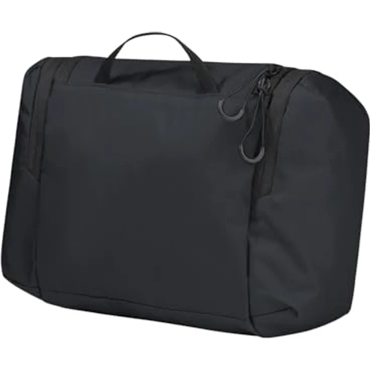 Jack Wolfskin WANDERMOOD WASHBAG, Beauty Case mit 6 Innenfächern, abnehmbarem Spiegel und verstaubarem Aufhängehaken – Bild 2