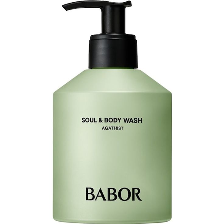 BABOR Soul & Body Wash Agathist, milde Duschgel-Bodylotion mit Panthenol, 150 ml