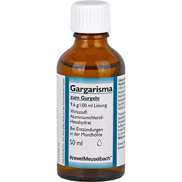 Hermes GARGARISMA zum Gurgeln Liquidum, 50 ml für effektive Mundhygiene – Bild 5