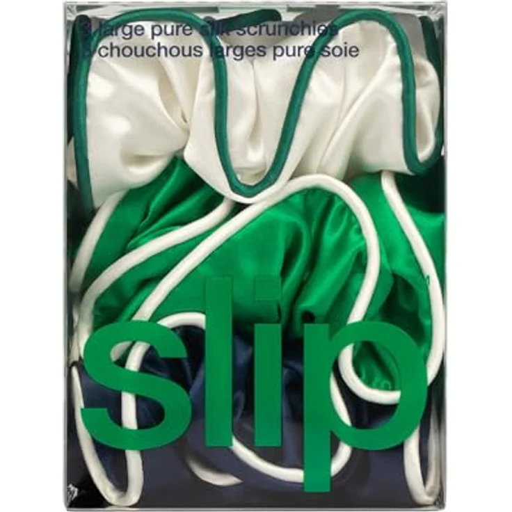 Slip Pure Silk Large Scrunchies, Game Day Haargummi für empfindliches Haar, modischer Look – Bild 6