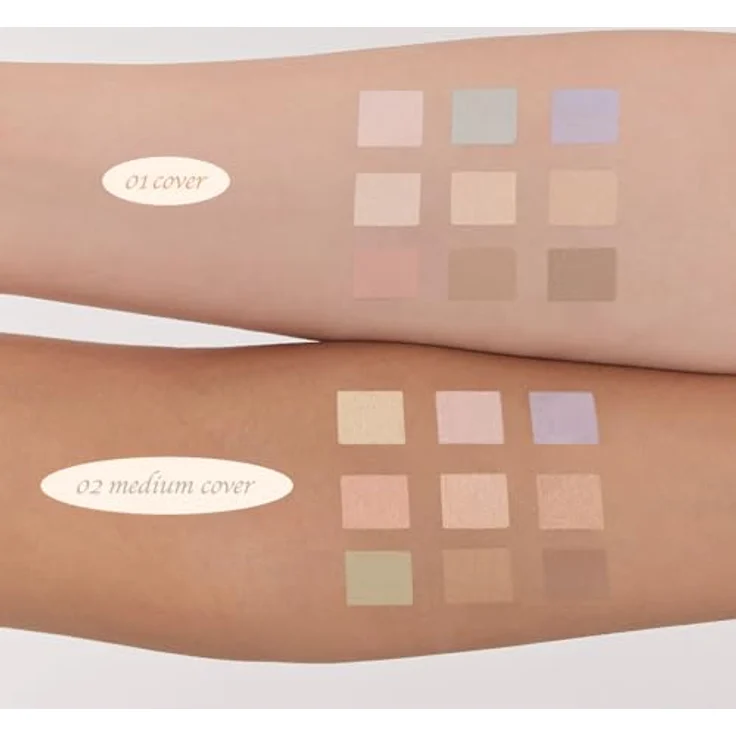 Dasique Pro Concealer Palette, Concealer für Hautmakel, Farbton 01 Cover, 8 g, hochpigmentierte Formel mit mittlerer Deckkraft – Bild 6