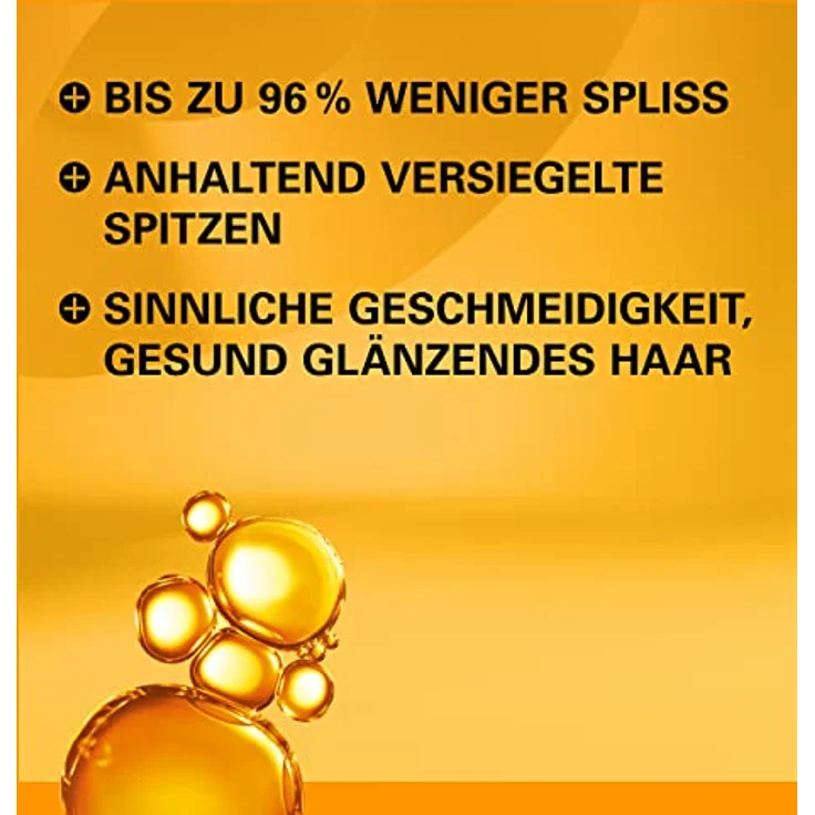 Gliss Kur Haarspitzenfluid Oil Nutritive (50 ml), für bis zu 96 % weniger Spliss und langanhaltend versiegelte Spitzen, speziell für strohiges & strapaziertes Haar – Bild 2