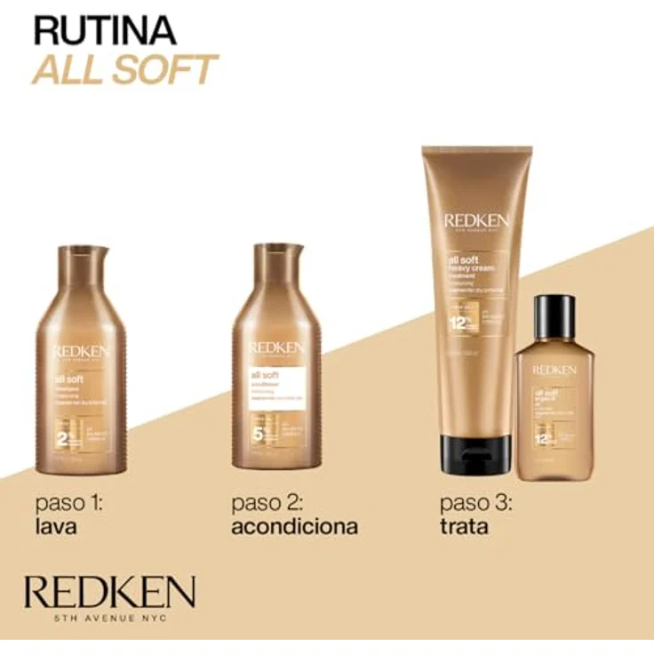 Redken All Soft Shampoo 2% moisture complex 500 ml – Bild 4