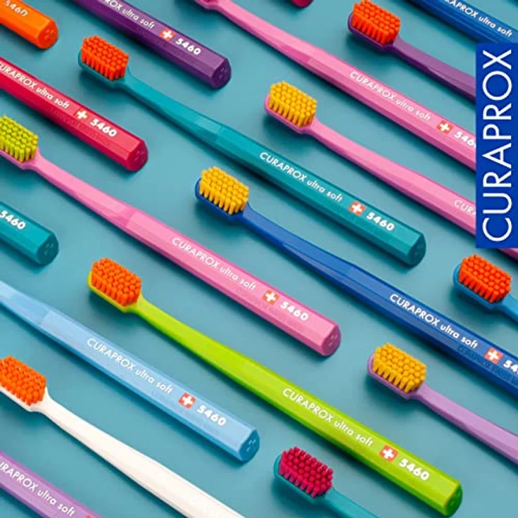 Curaprox CS 5460 Ultra Soft Handzahnbürste, 1 Stück, Farblich sortiert - Preisvergleich – Bild 7