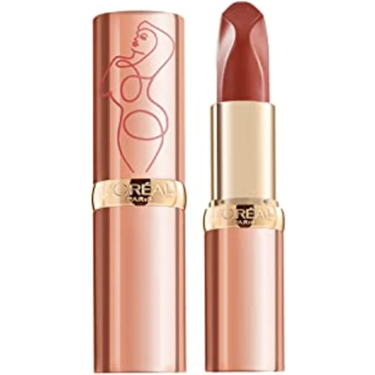 L'Oréal Paris Lippenstift mit samtigem Finish im intensiven Nude-Ton, Color Riche Les Nus, Nr. 179 Decadent (braun), 1 x 4,5 g – Bild 2
