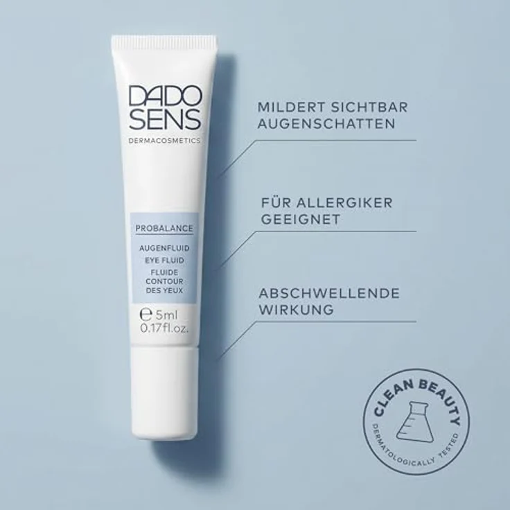 DADO SENS PROBALANCE BYE BYE ALLERGIE-SET, Gesichtscreme (50ml) + Augencreme (5ml) + SOS-CARE Akut-Creme (15ml), Pflege für sensible allergiegefährdete Haut, vegan – Bild 4