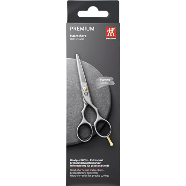 Zwilling Twinox Haarschere 140mm, Edelstahl mattiert Haarschere 1 Stk – Bild 5