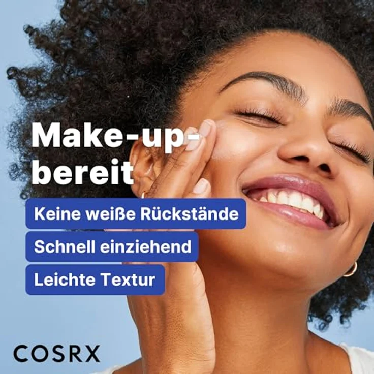 Cosrx Ultra-Light Invisible Sunscreen SPF50, 50 ml, hoher UVA- und UVB-Schutz, für empfindliche Haut, mit Aloe Vera und Niacinamid – Bild 5