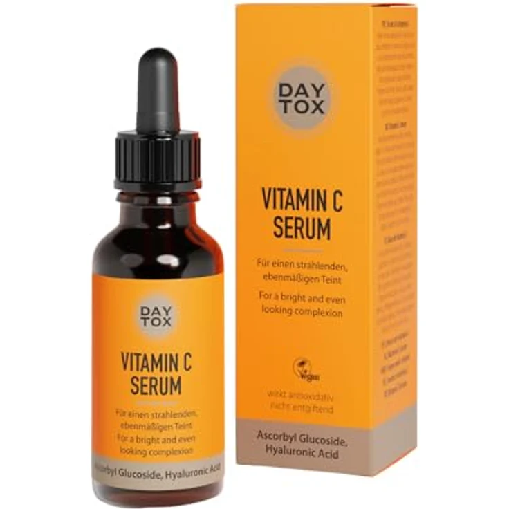 DAYTOX Gesichtsserum Vitamin C Serum 30 ml, mit pflegender Wirkung  – Bild 2