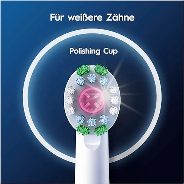 Oral-B Pro 3D White, Zahnbürstenköpfe für elektrische Zahnbürsten, 10 Stück im Briefkastenformat, optimale Reinigungseffizienz mit Polierbehälter – Bild 7
