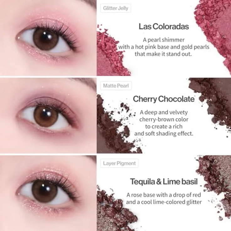 Unleashia N°5 All of Dusty Rose, Lidschattenpalette mit 9 veganen Farben in kühlen Pudertönen, 7,6 g – Bild 8