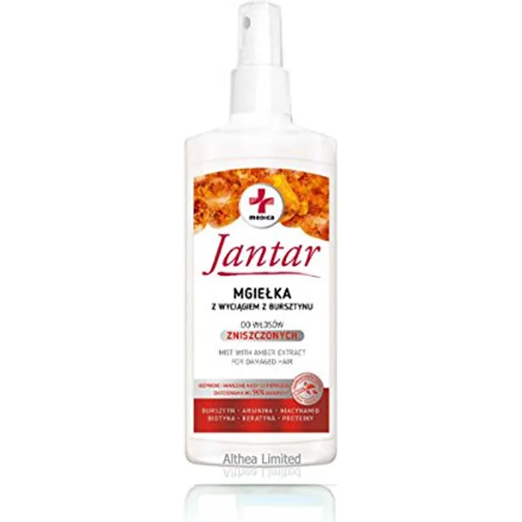 Farmona Jantar Medica Mist Spray Conditioner Amber Extract Damaged Hair 200ml - Regenerierender Conditioner für weiches und glänzendes Haar