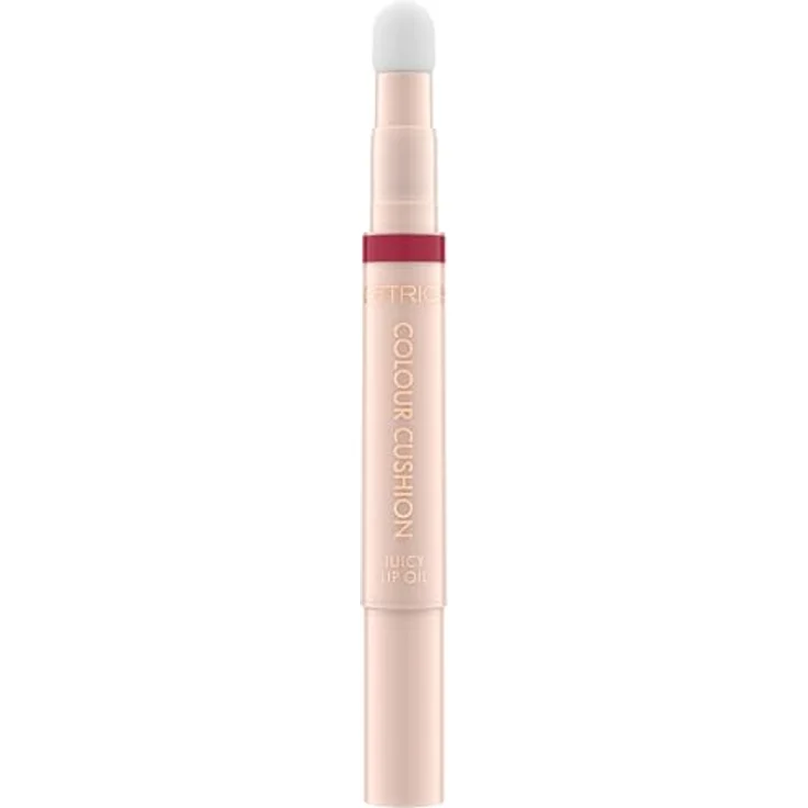 Catrice Colour Cushion Lippenöl, 1.8 ml, Farbton 040 Crimson Crush, feuchtigkeitsspendend und pflegend für pralle Lippen – Bild 1