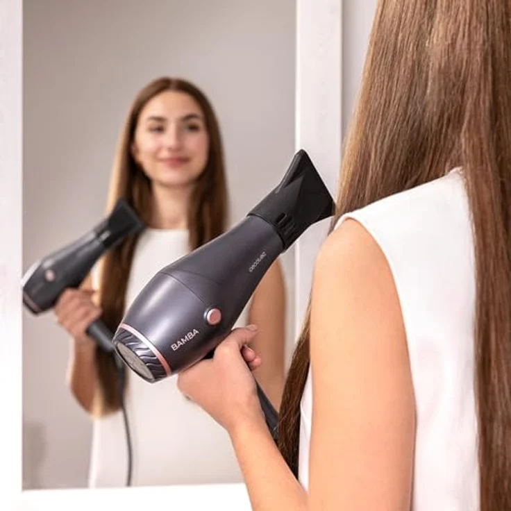 Cecotec Bamba IoniCare Harmony, Haartrockner mit 2600W Motor, variablen Temperatur- und Geschwindigkeitseinstellungen, grau – Bild 9