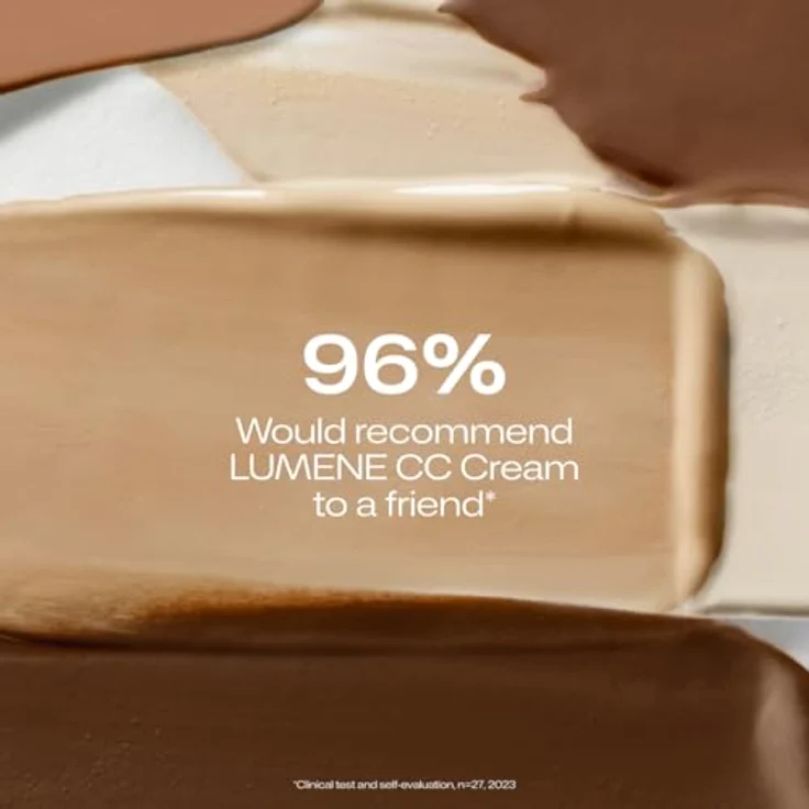 Lumene CC Color Correcting Cream, Getönte Tagescreme für ein einheitliches Hautbild, SPF 20, Farbton 5 Deep Tan (Warm), 30 ml – Bild 3