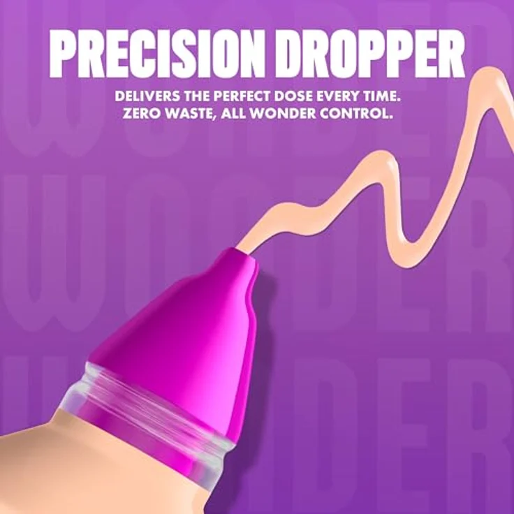 NYX Professional Makeup Make 'EM Wonder Foundation 02 Fair Porcelain, Soft Matte, aufbaubare Formel für ebenmäßigen Hautton – Bild 5