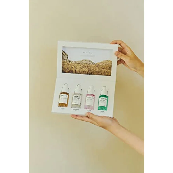 SKIN1004 Madagascar Centella Ampoule Kit, Gesichtsserum Set mit 4 verschiedenen Ampullen zur Hautberuhigung und -hydratisierung, 30 ml je Ampulle – Bild 4