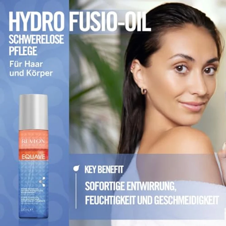 Revlon Professional Equave Hydro Fusio-Oil sofortige, schwerelose Pflege für Haar und Körper, 200ml – Bild 2