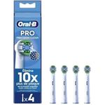 Oral-B Pro Precision Clean Aufsteckbürsten, 4 Stück, für optimale Zahnreinigung mit X-förmigen Filamenten und Indikatorwechsel