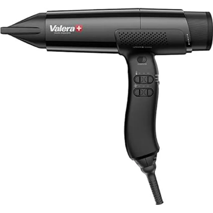 Valera Salon Exclusive Ultimate AI, Hochgeschwindigkeits-Haartrockner mit 2000 Watt, Ionengenerator, Nacht Schwarz – Bild 2