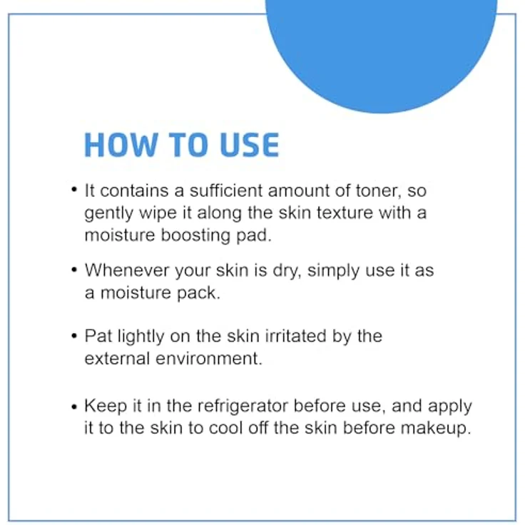 Missha Super Aqua Ultra Hyalron Toner Pads, Gesichtsreinigungstücher mit Hyaluronsäure und Meeresextrakten, 90 ml – Bild 4