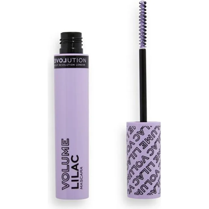 Revolution Relove Volume Mascara 7 ml, vegane Mascara in Blau für intensives Volumen und dichte Wimpern