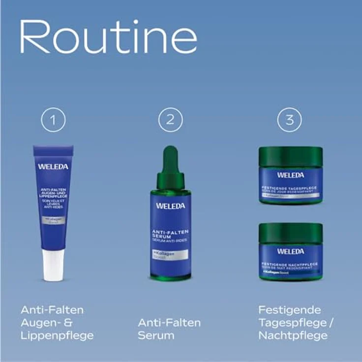 Weleda Redensifying Elixier, Gesichtsserum mit blauem Enzian und Edelweiss, 30 ml für reife Haut – Bild 7