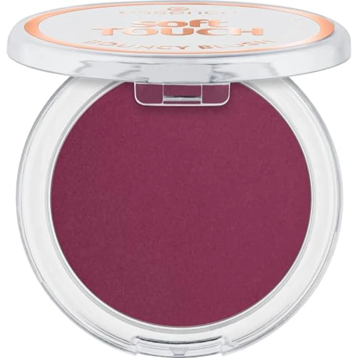 essence soft TOUCH BOUNCY BLUSH Nr. 40, Violett, langanhaltend, hochpigmentiert, matt, vegan, ölfrei, 5g – Bild 1