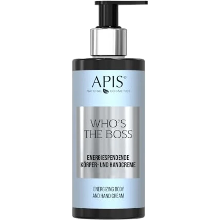 Apis | WHO'S THE BOSS Körper- und Handcreme | Für Männer | Energiespendend | Feuchtigkeitsspendend | Geschenkidee | Volumen 300 ml – Bild 1
