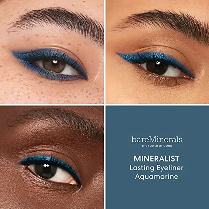 bareMinerals Eyeliner Mineralist, 0,35 g, sanftes Auftragen, in verschiedenen Farben wie Königsblau, Anthrazit und Schokobraun – Bild 3