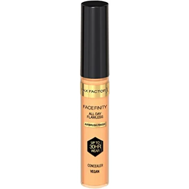 Max Factor Facefinity All Day Flawless, Langzeit-Korrektor in Farbton 040, 7,8 ml, hochpigmentierter Concealer zur Reduzierung von Hautunreinheiten und Teint-Vereinheitlichung