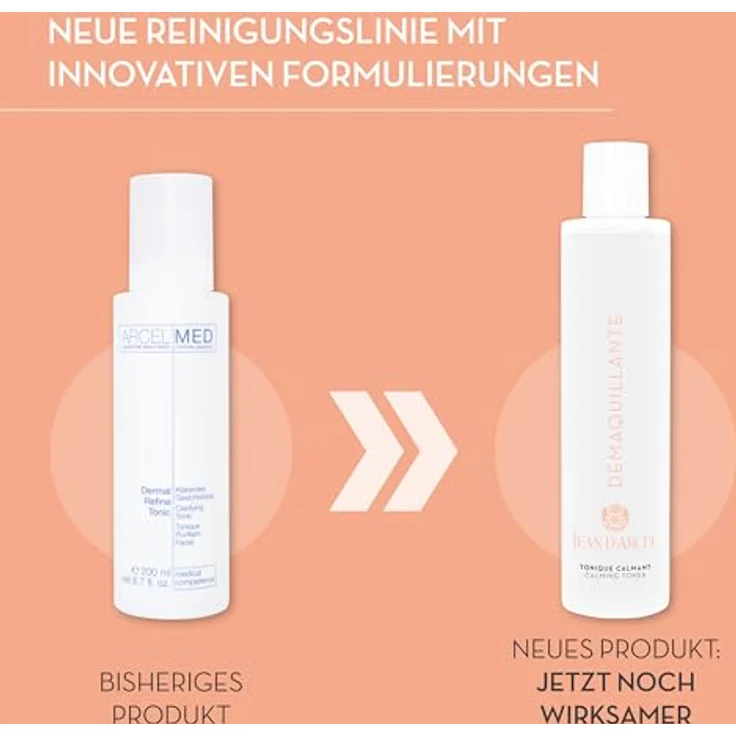 JEAN D'ARCEL DÉMAQUILLANTE tonique calmant – Beruhigender Anti-Rötungen-Toner für sensible Haut – Mit Centella Asiatica & Safran – Calming Toner – 200 ml – Bild 2