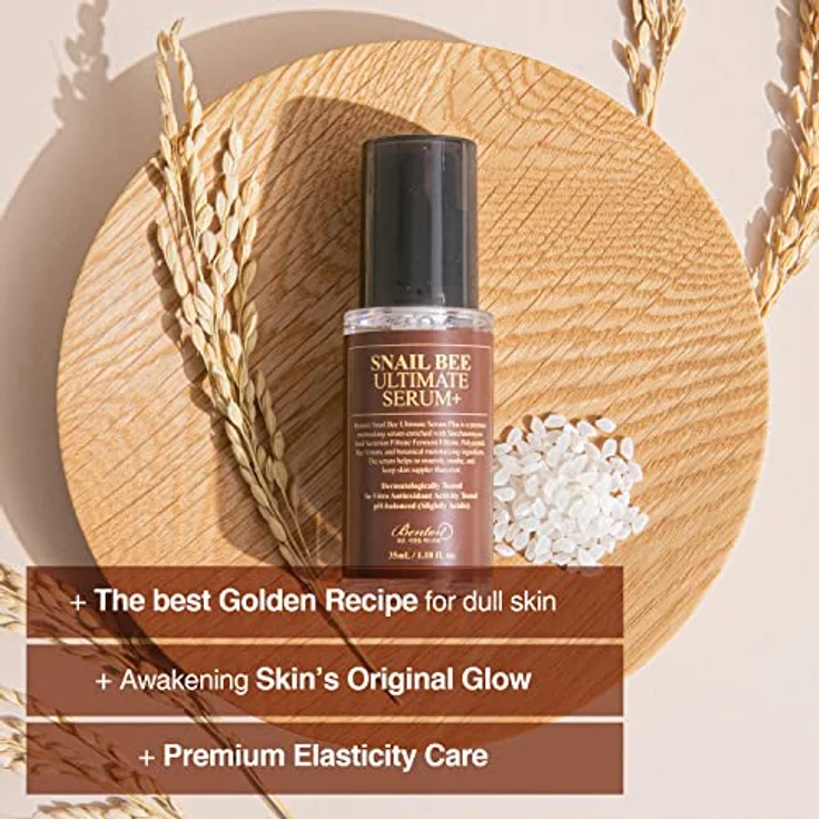 Benton Snail Bee Ultimate Serum 35 ml, mit pflegender Wirkung  – Bild 5