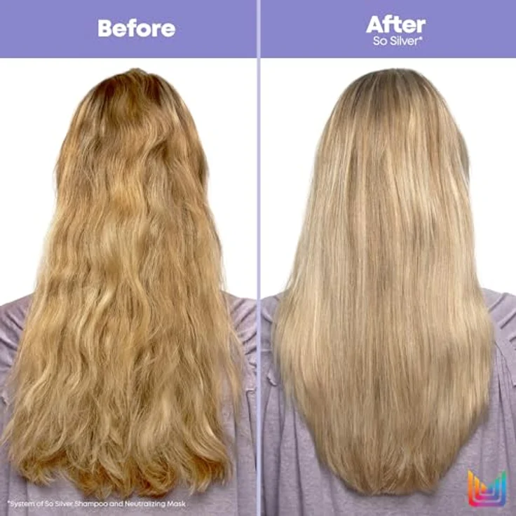 Matrix Total Results So Silver Color Obsessed Triple Power Mask Maske Blondes Graues Haar 200 ml – Bild 3